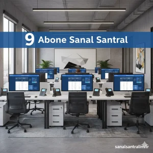 9 Kullanıcı Sanal Santral