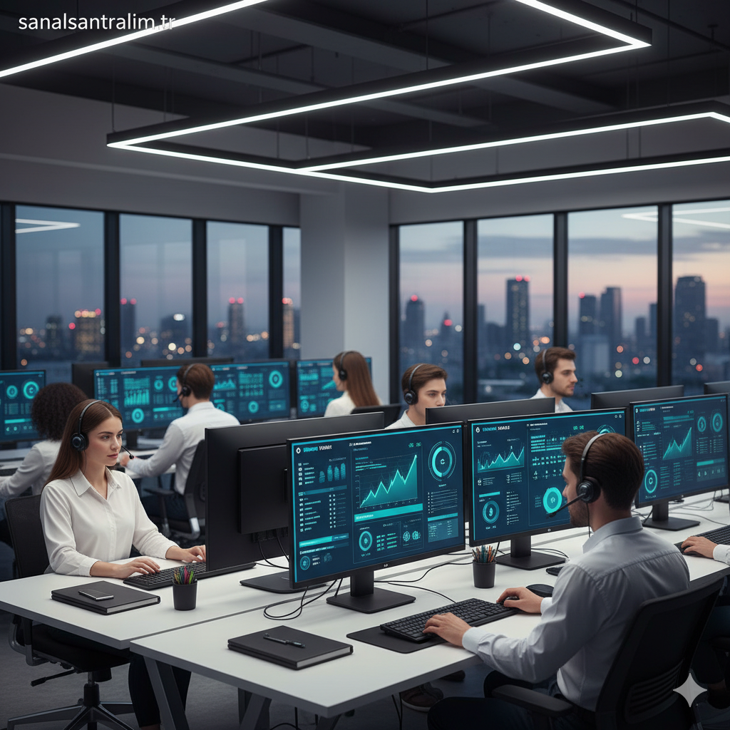 Hakkımızda 7 sanal santral çağrı merkezi